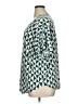 Lane Bryant Teal Short Sleeve Blouse Size 14 - 16 Plus - photo 5
