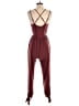 Windsor Solid Burgundy Jumpsuit Size XS - photo 2