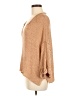 Romeo & Juliet Couture Metallic Tan Pullover Sweater Size M - photo 5