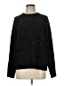 Lucky Brand Stars Black Pullover Sweater Size M - photo 1