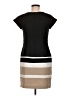 Studio One Color Block Black Casual Dress Size 6 (petite) - photo 2