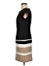 Studio One Color Block Black Casual Dress Size 6 (petite) - photo 5