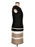 Studio One Color Block Black Casual Dress Size 6 (petite) - photo 4
