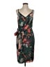 Adelyn Rae 100% Polyester Floral Multi Color Green Cocktail Dress Size S - photo 1