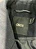 ASOS 100% Polyurethane Blue Black Coat Size 4 - photo 6
