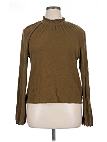 TeXTURE & THREAD Madewell Long Sleeve Blouse (view 1)