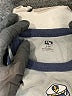Hb 100% Cotton Gray Short Sleeve Onesie Size 0-3 mo - photo 3
