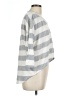 Pretty Young Thing Gray 3/4 Sleeve Top Size L - photo 4