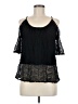 Heartloom Floral Black Tank Top Size M - photo 1