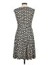 Wisp Print Black Casual Dress Size 8 (petite) - photo 2