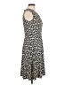 Wisp Print Black Casual Dress Size 8 (petite) - photo 4