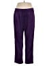 Faded Glory 100% Polyester Purple Casual Pants Size XL - photo 1