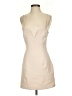 Zara Solid Tan Cocktail Dress Size S - photo 1