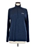 Under Armour 100% Polyester Blue Long Sleeve Polo Size M - photo 1