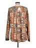 Cato Brown Long Sleeve Top Size L - photo 2