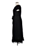 Perceptions Solid Black Casual Dress Size XL - photo 5