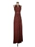 Ann Taylor LOFT Chevron-herringbone Brown Casual Dress Size XS - photo 1
