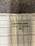 CALVIN KLEIN JEANS 100% Polyester Ivory Long Sleeve Blouse Size M - photo 7