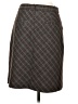 Nine West Plaid Brown Casual Skirt Size 2 - photo 2