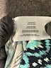 Wildfox 100% Rayon Chevron-herringbone Teal Shorts Size Lg (3 or L) - photo 4