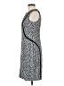 Calvin Klein Graphic Gray Cocktail Dress Size 6 - photo 5