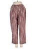 Bob Mackie Plaid Red Casual Pants Size 2 - photo 2