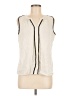 Calvin Klein Ivory Sleeveless Blouse Size M - photo 1