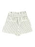 Zara TRF Stripes Ivory Shorts Size XS - photo 2