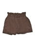 Express 100% Lyocell Solid Brown Shorts Size XS - photo 1