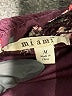 Miami 100% Polyester Burgundy 3/4 Sleeve Blouse Size M - photo 4