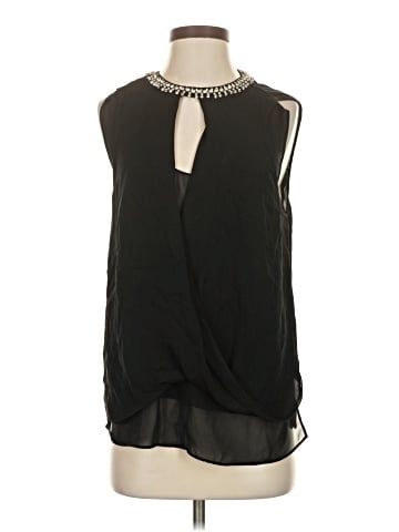 Rebecca Taylor Sleeveless Silk Top (view 1)