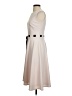 Calvin Klein Solid Ivory Pink Casual Dress Size 2 - photo 5