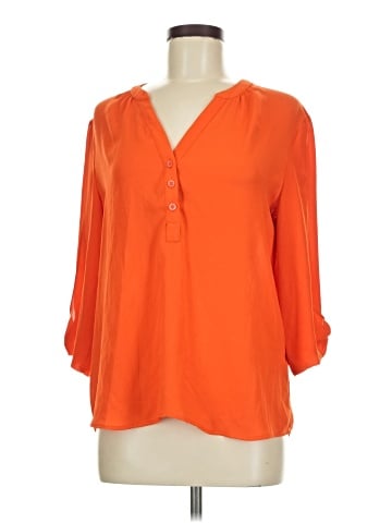 Soho JEANS NEW YORK & COMPANY 3/4 Sleeve Blouse (view 1)