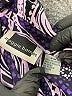 Maggie Barnes 100% Polyester Paisley Purple Kimono Size 34W - photo 7