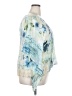 Unbranded Blue 3/4 Sleeve Blouse Size 2X (estimated) - photo 4
