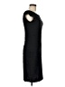 Unbranded 100% Polyester Solid Black Cocktail Dress Size M - photo 4