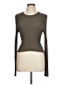Intermix Brown Long Sleeve T-Shirt Size L - photo 1
