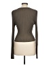Intermix Brown Long Sleeve T-Shirt Size L - photo 2