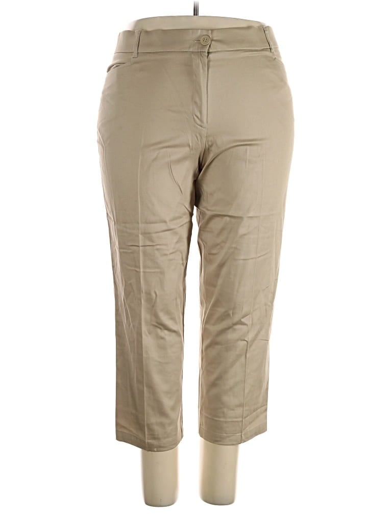 Pre-owned George Khaki Pant In Brown
