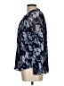Rails 100% Polyester Blue Long Sleeve Blouse Size L - photo 5