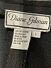 Diane Gilman Solid Black Dress Pants Size L - photo 4