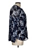 Rails 100% Polyester Blue Long Sleeve Blouse Size L - photo 4