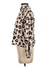 Lush Animal Print Tan Pullover Sweater Size S - photo 5