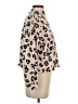 Lush Animal Print Tan Pullover Sweater Size S - photo 4