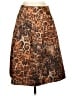 St. John Animal Print Brown Casual Skirt Size 2 - photo 1