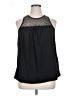 MICHAEL Michael Kors 100% Polyester Black Sleeveless Blouse Size 14 - photo 1