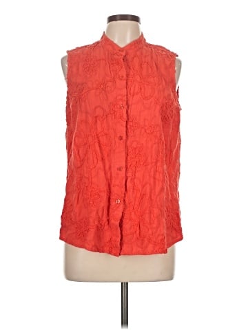 Jones New York Sport Sleeveless Button-Down Shirt (view 1)