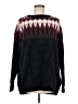 Nasty Gal Inc. Chevron-herringbone Black Pullover Sweater Size M - photo 1