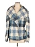 TWO by Vince Camuto 100% Polyester Plaid Blue Pullover Sweater Size M - photo 1