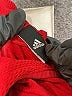 Adidas 100% Polyester Red Pullover Hoodie Size L - photo 7